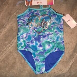 NWT Hurley One-Piece Swimsuit, size 5/6